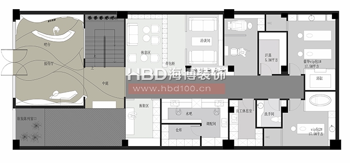 品位美容院裝修設(shè)計,美容會所裝修設(shè)計,娛樂會所設(shè)計,海博裝飾.jpg